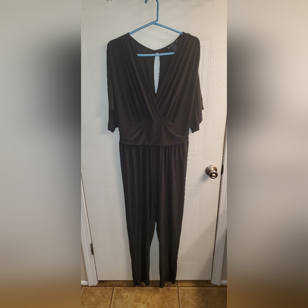 Black Plus size Jumpsuit